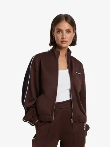 Dames Vest Training Warm Bruin