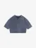 Alix The Label Dames T-shirt Cut Seam Sweat Navy