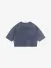 Alix The Label Dames T-shirt Cut Seam Sweat Navy