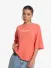 Alix The Label Dames T-shirt The Label Soft Oranje