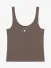 Alix The Label Dames Tank Top Bruin