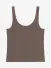 Alix The Label Dames Tank Top Bruin