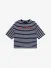 Alix The Label Dames T-shirt YD Stripe Navy