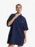 Alix The Label Dames Jurk Blouse Navy