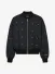 Alix The Label Dames Bomberjas Eyelet Navy