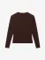 Alix The Label Ladies Knitted Rib Longsleeve T-shirt