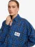 Alix The Label Dames Jurk Blouse Studded Check Dark Blauw