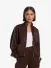 Alix The Label Dames Vest Training Warm Bruin