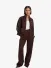 Alix The Label Dames Vest Training Warm Bruin