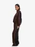 Alix The Label Dames Broek Training Warm Bruin