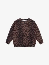 Alix Mini Meisjes Sweater Leopard Animal