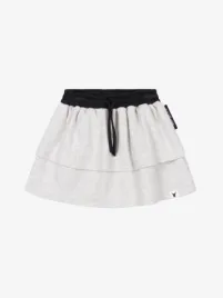 Alix Mini Meisjes Rok Ruffle Light Grijs Melange