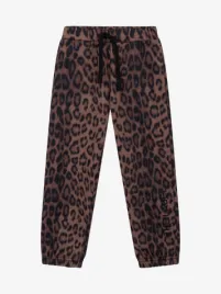 Alix Mini Meisjes Joggingbroek Leopard Animal