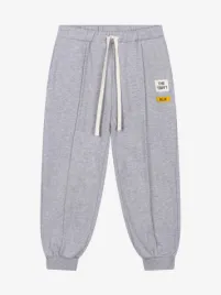 Alix Mini Unisex Joggingbroek Pintuck Soft Grijs Melange