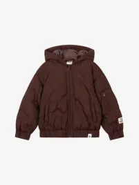 Alix Mini Meisjes Winterjas Alix Quilted Warm Bruin