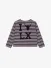 Alix Mini Unisex Longsleeve Stripe Antracite Grijs