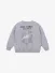 Alix Mini Unisex Baby Sweater World Tour Soft Grijs Melange