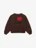 Alix Mini Meisjes Sweater Batwing Warm Bruin