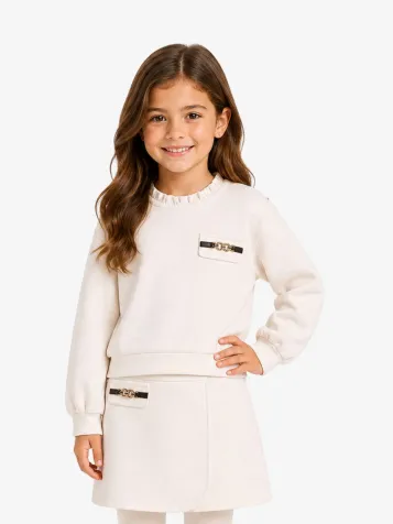 Meisjes Set Rok Oat