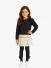 Abel & Lula Meisjes Longsleeve Zwart