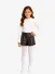 Abel & Lula Meisjes Short Braided Truffle