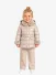 Abel & Lula Meisjes Winterjas Satin Golden