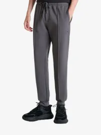 Antony Morato Fleece Trousers Carrot Fit In Interlock Cotton Blend Fabric With