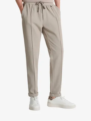 Heren Broek Slim Fit Stretch Beige