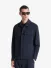 Antony Morato Shirt  Aruba Slim Fit In Twil Stretch Cotton Blend Fabric Marine