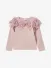 Angels Face Meisjes Top Carina Sequin Lace Bow Vintage Roze
