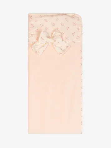 Meisjes Baby Deken Winter Garden Peach