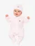 Baby Gi Meisjes Baby Boxpakje Muts Beer Roze