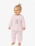 Baby Gi Meisjes Baby Pyjama Teddybeer Roze