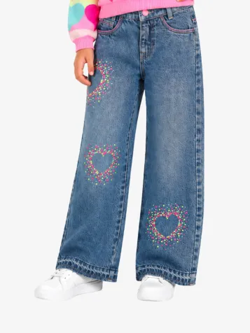 Meisjes Spijkerbroek Denim Blauw