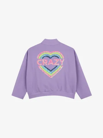 Meisjes Vest Paars
