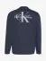 Calvin Klein Heren Longsleeve Script Blue Nights