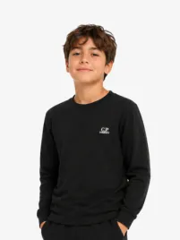 C.p. Company Kids Jongens Longsleeve Zwart