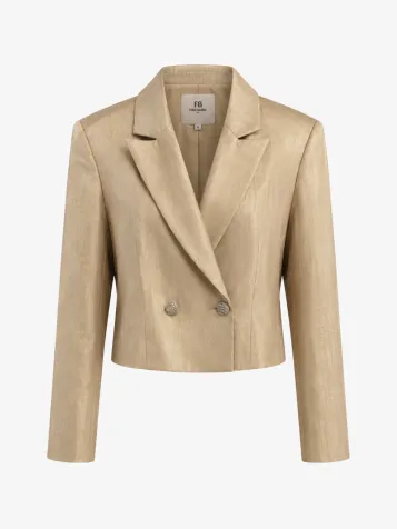 Dames Blazer Laura Brilliant Gold