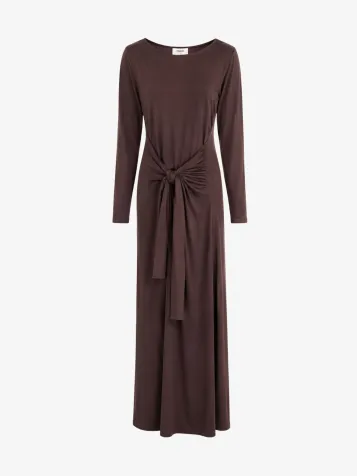 Dames Jurk Donne Dark Chocolate