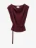 Freebird Icons Dames Top Tansy Burgundy