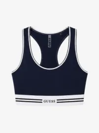 Guess Dames Sport Top Brunella Smart Blauw