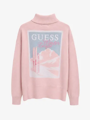 Fiona Ls Cn Mountain Jacquard Low Key Pink