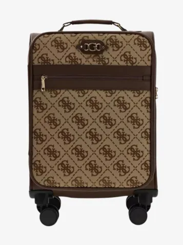 Samantha 18 In 8-wheeler Latte Logo/brown
