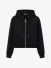 Guess New Hooded Victoire Scuba Zipp Jet Black A996