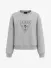 Guess Cn Triangle Flock Mini Studs S Marble Heather