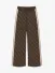 Guess Aneira 4g Wide Leg Swtr Pant Coffee 4g Rhombus Ja
