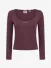 Guess Lotus Ls Knit Top Regal Plum