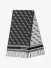Guess Dames Sjaal 65 X 190 Cm Jacquard Zwart