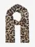 Guess 80 X 190 Cm  Printed Scarf Brown Multi