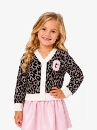 Guess Kids Meisjes Vest Leopard 